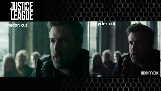 Comparación de escenas : Snyder Cut (Official Trailer)  VS Whedon Cut (Official Movie & Trailer)