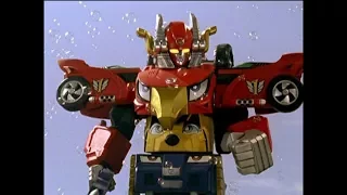 Rain - Megazord Fight (E3) | RPM | Power Rangers Official