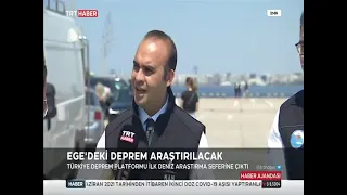 Türkiye Deprem Platformu İlk Deniz Araştırma Seferine Çıkıyor - TRT HABER