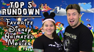 Top 5 Rundown: Favorite Disney Animated Movies