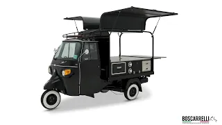 Piaggio Ape Classic Coffee made by Boscarrelli