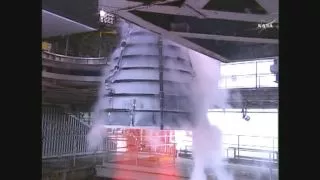 NASA test fires engine for world's most powerful rocket