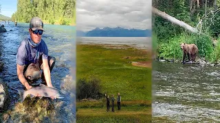 Wild Alaska | Bears And Sockeye Salmon Fishing The Russian River