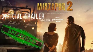 Mirzapur season 2 official trailer's  breakdown