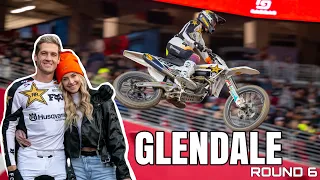 GLENDALE SUPERCROSS | Christian Craig Round 6 Vlog 2024