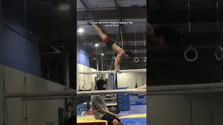 Sorry, I’ll never try these (again) 😐 #gymnast #gymnastics #fail #fails #calisthenics #scary #skill