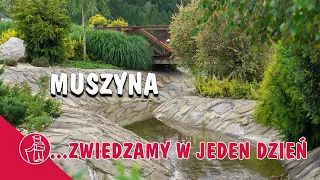 MUSZYNA - CO WARTO ZOBACZYĆ. UZDROWISKO - OGRODY ZMYSŁÓW, OGRODY BIBLIJNE