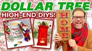 *NEW* 15 Dollar Tree 2022 Christmas DIYS (High-End Looks)