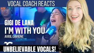 Vocal Coach/Musician Reacts: GIGI DE LANA ‘I’m With You’ Avril Lavigne Cover GG vibes