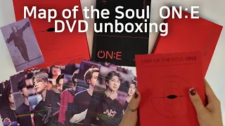 BTS Map of the Soul ON:E ONE DVD MOTS unboxing 방탄소년단 맵솔 온콘 디비디 딥디 언박싱 맵오브더소울