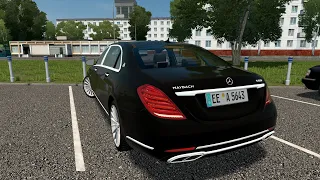 City Car Driving 1.5.9 | Mercedes-Benz S650 Maybach 2019 free RIDE [1080p] {paidmod by TJ}