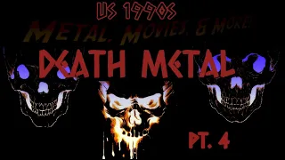 Early US DEATH METAL Review, pt. 4 (Six more '90s 🇺🇸 deathmetal albums + TOP 6 brutal/proto-slam)