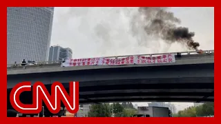 Video shows rare protest in Beijing as Chinese leader is set to extend his reign