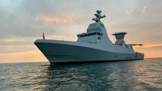 Israeli Navy's Sa'ar 6-class corvette successfully launches Gabriel 5 anti ship missile