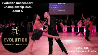Evolution DanceSport Championship 2023 - Rumba. Daniel Ryan & Maria Gabriela Maglahus