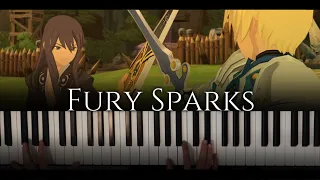 「Tales of Vesperia OST」- Fury Sparks - Piano Cover