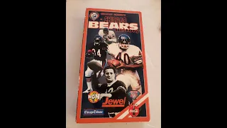 Greatest Moments In Chicago Bears History - (VHS recording)