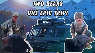 DOUBLE BEAR DOWN! - Alaskan Ocean bear hunt