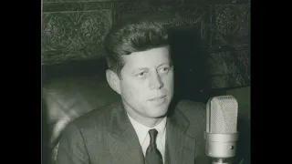 Senator John F. Kennedy Reading Declaration of Independence, 4 July 1957