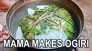 HOW TO MAKE OGIRI IGBO | FOOD PREP IN THE VILLAGE  | Flo Chinyere