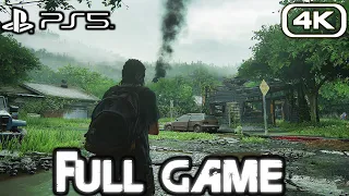 THE LAST OF US 2 REMASTERED PS5 Gameplay Walkthrough FULL GAME (4K 60FPS) No Commentary