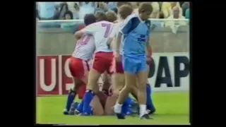 1987 DFB Pokalendspiel HSV vs  Stuttgarter Kickers