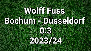 Wolff Fuss kommentiert VfL Bochum gegen Fortuna Düsseldorf 0:3 (2023/24)