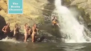 Bad Cliff Jump Fail