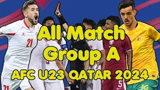 ALL MATCH GROUP A | AFC U23 QATAR 2024 #afcu23