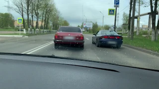 BMW e32 vs Ford Probe 2