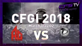 [CFGI 2018: Day 2]  All Gamers vs Pacific Macta