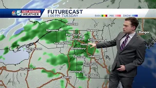 Video: Rain showers Tuesday afternoon (12-6-22)