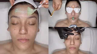 *ASMR STYLE* WALK-IN ANTI-AGING FACIAL FOR DRY TO NORMAL SKIN TYPES | CRYSTAL HEALING FACIAL