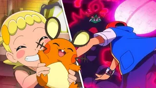 Ash vs Marnie 「 AMV」 | Full Battle Gigantamax Pokemon Journeys 99 Gengar vs Grimmsnarl