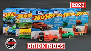 Hot Wheels Brick Rides 2023 - The Complete Set