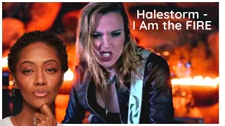 FIRST TIME REACTING TO | Halestorm "I Am The Fire"
