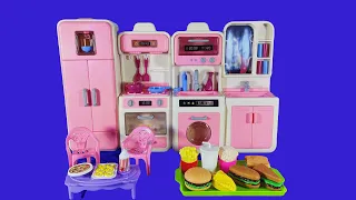 9minutes satisfying with unboxing cute toys for girls.cooking toys, mini kitchen review toys