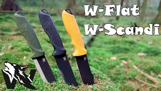 Outdoormesser "W-Flat" und "W-Scandi" von Odenwolf / Wolfgangs - Die Wildnis kann kommen