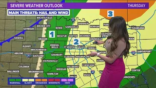 DFW Weather: Thursday severe weather outlook