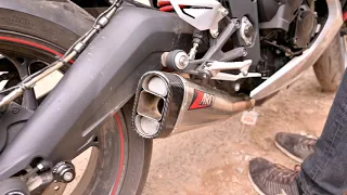 Triumph Daytona Exhaust Sound with Turbo Whistle