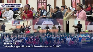 Seminar Sehari CU Pancur Kasih: "Membangun Ekonomi Baru Bersama CU Pancur Kasih"