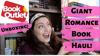 GIANT Romance Book Haul! | Book Outlet Unboxing