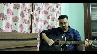 Kabhi Jo Badal Barse - Jackpot | Instrumental Guitar Cover by Sourik