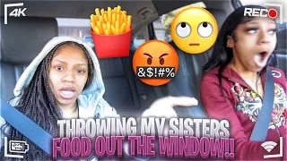 THROWING MY TWIN SISTERS FOOD OUT THE WINDOW! | TheWickerTwinz