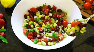 Fitness Food | 5 Minutes Weight Loss Salad Recipe | Kareena Kapoor's Rajma Salad