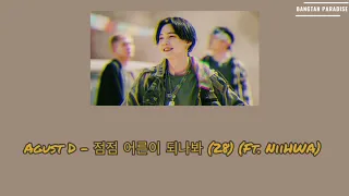 AGUST D - 28 (점점 어른이 되나봐) (Ft. NiiHWA) [Myanmar Sub]