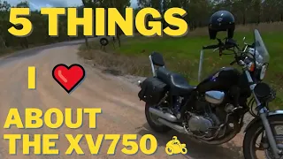 Five things I like about my XV750, Yamaha Virago