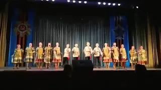 «Я по жердочке». Образцовый ансамбль народной пени и танца «Лазурька».