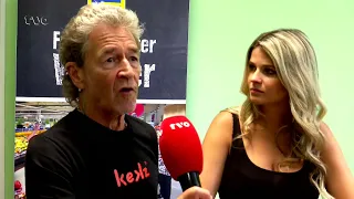 Fans kommen ihrem Idol ganz nah: Peter Maffay zu Besuch in Coburg