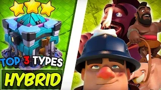 Mastering Top 3 TH13 Hybrid Attacks 2023 | Best Strategies for Town Hall 13 in Clash of Clans